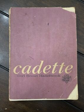 Cadette Girl Scout Handbook - 1960s